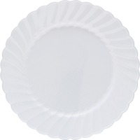 Chinet HUH21225 Classic Paper Plate, Round, White - 6 in, 1000 ct