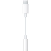 Apple Mini-phone/Proprietary Audio Cable for iPhone, iPad, iPod - 1 Pack - 1 x Lightning Male Proprietary Connector - 1 x Mini-phone Female Audio - White
