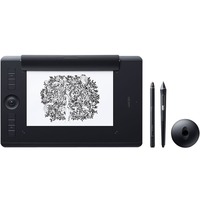 Wacom Intuos Pro PTH-860 Graphics Tablet - 5080 lpi - Touchscreen - Multi-touch Screen - Black