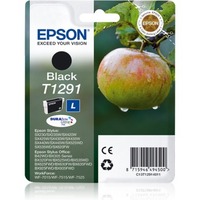 Epson DURABrite Ultra T1291 Ink Cartridge - Black - Inkjet - 385 Pages - 1 Pack