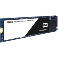 WD Black WDS512G1X0C 512 GB Internal Solid State Drive - PCI Express - M.2 2280 - 2 GB/s Maximum Read Transfer Rate - 800 MB/s Maximum Write Transfer Rate