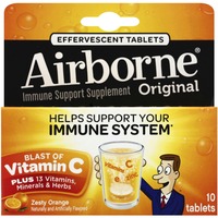 Airborne Zesty Orange Tablets RAC30004