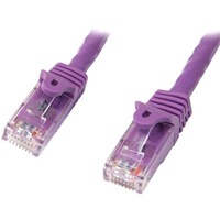 StarTech.com 7m Purple Cat5e Patch Cable with Snagless RJ45 Connectors - Long Ethernet Cable - 7 m Cat 5e UTP Cable - First End: 1 x RJ-45 Male Network - Second End:
