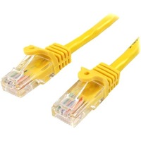 StarTech.com 7m Yellow Cat5e Patch Cable with Snagless RJ45 Connectors - Long Ethernet Cable - 7 m Cat 5e UTP Cable - First End: 1 x RJ-45 Male Network - Second End: