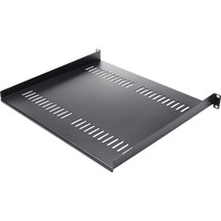 StarTech.com 1U Vented Server Rack Mount Shelf - 16in Deep Steel Universal Cantilever Tray for 19" AV & Network Equipment Rack - 44lbs (CABSHELF116V) - Add a sturdy