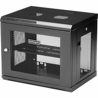9 Unit Rack StarTech.com 9U Wall-Mount Server Rack Cabinet - 15 in. Deep RK9WALM ...