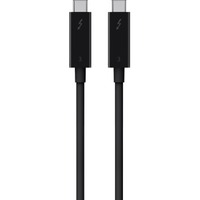 Belkin 2 m USB Data Transfer Cable for Docking Station, Hard Drive, iMac - 1 - First End: 1 x Type C Male Thunderbolt 3 - Second End: 1 x Type C Male Thunderbolt 3 -