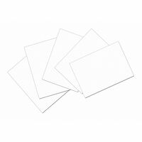 Pacon 100ct 4in x 6in Super Bright Unruled Index Cards