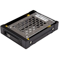 StarTech.com 2.5 SATA Drive Hot Swap Bay for 3.5" Front Bay - 2.5in SATA SSD/HDD Hard Drive Rack - Anti-Vibration - Mobile Rack - 1 x HDD Supported - 1 x SSD Support