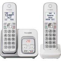 Panasonic KX TGD532W DECT 60 193 GHz Cordless Phone White PANKXTGD532W