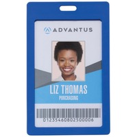 Advantus Vertical Rigid ID Badge Holder AVT97067