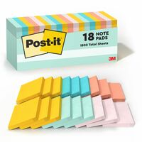 Business Source Reposition Pop-up Adhesive Notes - 3 x BSN16453, BSN 16453  - Office Supply Hut