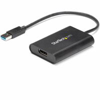 StarTech.com USB to DisplayPort Adapter - USB to DP 4K Video Adapter - USB 3.0 - 4K 30Hz - 1 x Type A Male USB - 1 x DisplayPort Female Digital Audio/Video - 3840 x