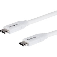 Tripp Lite USB Type C to USB C Cable USB 3.1 5A Rating 100W 5 Gbps  Thunderbolt 3 Compatible M/M 6ft - USB-C cable - 24