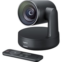 Logitech Video Conferencing Camera - 13 Megapixel - 60 fps - Matte Black, Slate Grey - USB 3.0 - 3840 x 2160 Video - Auto-focus