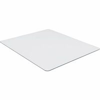 Lorell Rectangular Medium Pile Chairmat, Clear