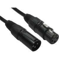 Cables Direct 5 m XLR Audio Cable for Audio Device, Microphone