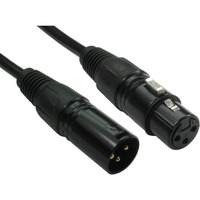 Cables Direct 2 m XLR Audio Cable for Audio Device, Microphone