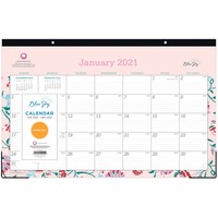 Bls100021 Blue Sky Write On Calendar Monthly Desk Pad Yes