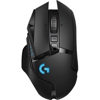 Logitech LIGHTSPEED G502 Gaming Mouse - Wi-Fi - USB - Black