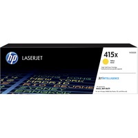 HP 415X Toner Cartridge - Yellow - Laser - High Yield - 6000 Pages
