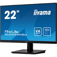 iiyama ProLite XU2294HSU-B1 21.5inch Full HD WLED LCD Monitor - 16:9 - Matte Black                                                                                      