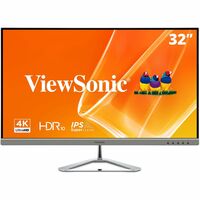 ViewSonic VX3276-4K-MHD 32 Inch 4K UHD Monitor with Ultra-Thin