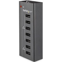 StarTech.com 7 Port USB Charging Station with 5x 1A Ports And 2x 2A Ports - Standalone USB Charging Strip for Multiple Devices ST7C51224EU - USB - For USB Device, Mo