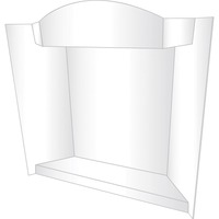 Wholesale Tri-Fold Foam Display Board 36 x 48 Light Blue - GLW