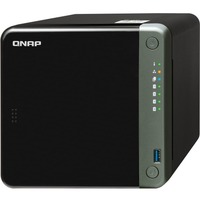 QNAP TS-453D-4G 4 x Total Bays SAN/NAS Storage System - 4 GB Flash Memory Capacity - Intel Celeron Quad-core (4 Core) 2 GHz - 4 GB RAM - DDR4 SDRAM Tower - Serial AT