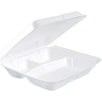 Foam Hinged Lid Container by Dart® DCC90HT3R