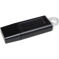Kingston DataTraveler Exodia 32 GB USB 3.2 Gen 1 Flash Drive - Black, White - 5 Year Warranty                                                                      
