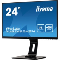 iiyama ProLite XUB2492HSN-B1 23.8inch Full HD LED LCD Monitor - 16:9 - Matte Black                                                                                      