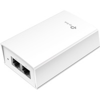 TP-Link TL-POE4824G PoE Injector - 48 V DC Output - 1 x 10/100/1000Base-T Input Port(s) - 1 x 10/100/1000Base-T Output Port(s) - 24 W