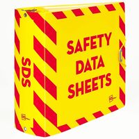 Avery® UltraDuty SDS Binder Bundle with 3" Durable Poly Binder with Chain,  Plastic A-Z Dividers, Sheet Protectors - Letter - 8 1/2" x 11" Sheet Size -  735 Sheet Capacity - 4 45/64" Spine Width - Slant Ring Fastener(s) -  Polypropylene - Red - Durable ...