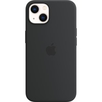 Apple Silicone Case for Apple iPhone 13 Smartphone - Midnight - Silky, Soft-touch - Drop Resistant, Scratch Resistant, Damage Resistant, Dirt Resistant - Silicone