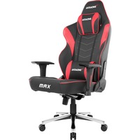 AKRacing Masters Series Max Gaming Chair - Black, Red