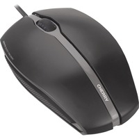 CHERRY GENTIX Silent Mouse - Optical - Cable - 3 Buttons - Black