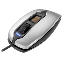 Cherry MC 4900 Mouse - Optical - Cable - 3 Buttons - Silver, Black