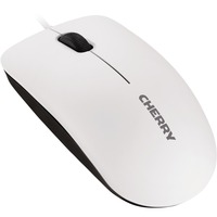 CHERRY MC 1000 Mouse - USB 2.0 - Optical - 3 Button(s) - Pale Gray - Cable - 1200 dpi - Scroll Wheel - Symmetrical
