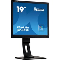 iiyama ProLite B1980D-B1 19" SXGA LED LCD Monitor - 5:4 - Matte Black