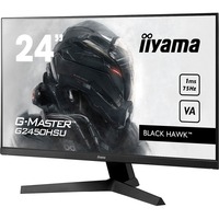 iiyama G-MASTER Black Hawk G2450HSU-B1 23.8inch  Full HD LED Gaming LCD Monitor - 16:9 - Matte Black                                                                    
