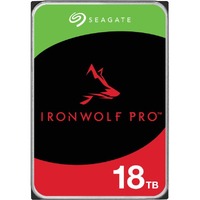 Seagate IronWolf Pro ST18000NT001 18 TB Hard Drive - 3.5" Internal - SATA (SATA/600) - Conventional Magnetic Recording (CMR) Method - Server, Workstation Device Supp