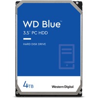 Western Digital Blue WD40EZAX 4 TB Hard Drive - 3.5" Internal - SATA (SATA/600) - Conventional Magnetic Recording (CMR) Method - Desktop PC, Storage System Device Su