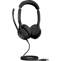 Jabra Evolve2 50 Wired/Wireless On-ear Stereo Headset - Binaural - USB-A