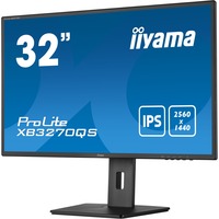 iiyama ProLite XB3270QS-B5 31.5inch WQHD LED LCD Monitor - 16:9 - Matte Black                                                                                           