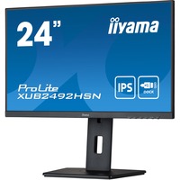 iiyama XUB2492HSN-B5 24inch IPS LCD USB-C Dock Display with 65W Charging                                                                                                