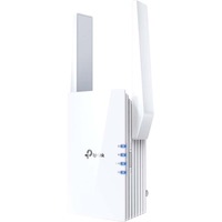 TP-Link RE705X Dual Band IEEE 802.11ax 2.91 Gbit/s Wireless Range Extender - 2.40 GHz, 5 GHz - External - MIMO Technology - 1 x Network RJ-45 - Gigabit Ethernet -