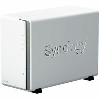 Synology DiskStation DS223J 2 x Total Bays SAN/NAS Storage System - Realtek RTD1619 Quad-core 4 Core 1.70 GHz - 1 GB RAM - DDR4 SDRAM Desktop - 0 x HDD Installed -