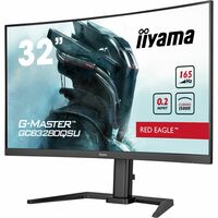 iiyama G-MASTER Red Eagle GCB3280QSU-B1 31.5inch WQHD Curved Screen Gaming LED Monitor - 16:9 - Matte Black
